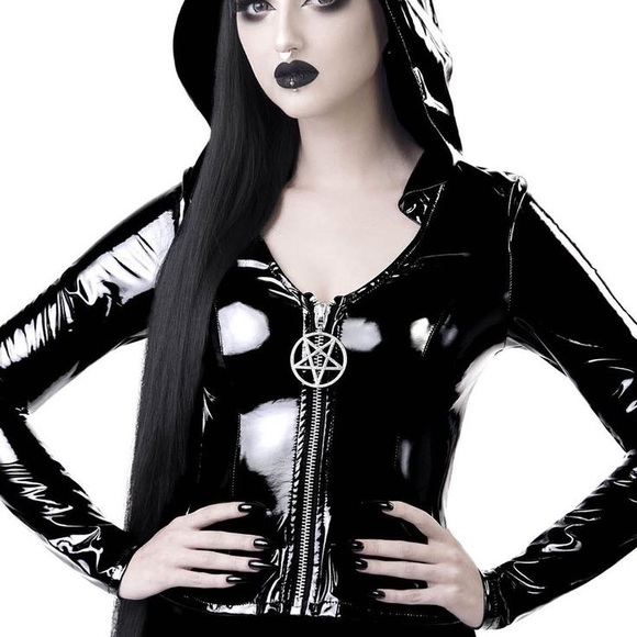 Killstar Tops - Killstar Love in Vain hooded top